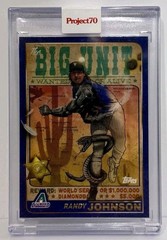 2021 Topps Project 70 #318 Randy Johnson The Shoe Surgeon / Big Unit Mariners