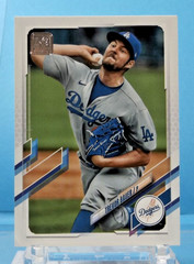 2021 Topps #650 – Trevor Bauer – Los Angeles Dodgers – Near Mint