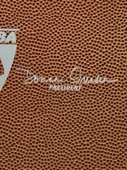 Vintage Spalding WNBA Official Game Ball Padfolio Portfolio Binder Donna Orender