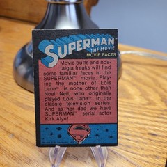 1978 Topps Superman DC Comics Card Arch Criminals on Trial #16