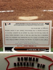 2012 Topps Update #US280 David Wright Target Red Border