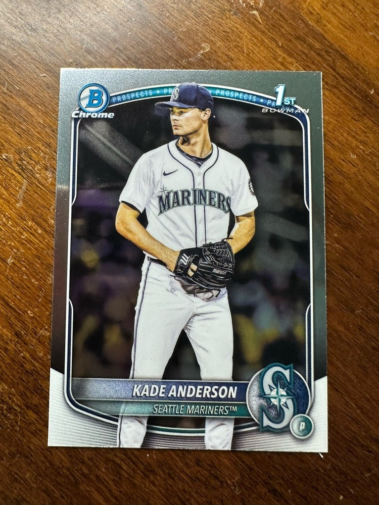 KADE ANDERSON 2025 Bowman Draft Chrome ROOKIE #BDC-3