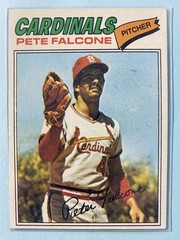 1977 Topps Baseball Lot (5) Cards #19, 48, 205, 263 & 541 John Denny