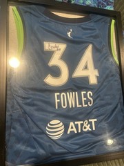 Sylvia Fowles #34 Minnesota Lynx Autographed Jersey with Certificate