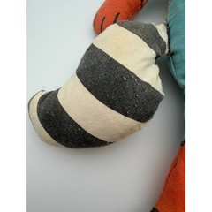 Vintage 1980 Lake Placid Olympic Mascot Roni the Raccoon Plush Doll USA Winter