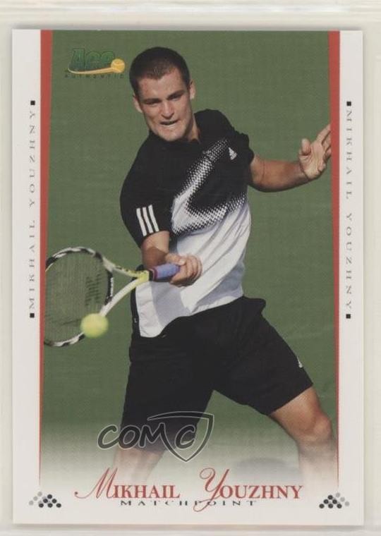 2008 Ace Authentic Matchpoint Mikhail Youzhny #5 0s5