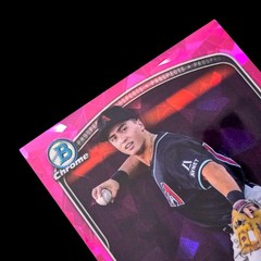 2025 Bowman Chrome Sapphire TOMMY TROY Padparadscha Refractor Rookie 1/1 #BDC-36