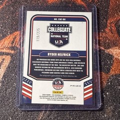 2026 Panini Stars & Stripes Prizm RYDER HELFRICK Silver Pandora Auto /225🔥🔥🔥