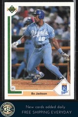 Bo Jackson 1991 Upper Deck #545 Kansas City Royals