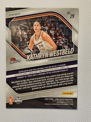2025 Panini Prizm WNBA #29 Kathryn Westbeld (RC) Ice Prizm Rookie Card