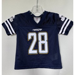 Melvin Gordon #28 Los Angeles Chargers NFL Navy Blue Baby Toddler Jersey 18M