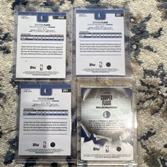Topps Cooper Flagg Rookie 4-Card Lot Mavericks 2024-25 H161 #201 DP-11