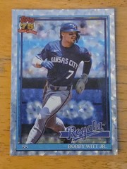 2026 Topps Series 1 Bobby Witt Jr. #T91-3 1991 Anniversary Crackle Foil Royals