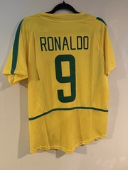 Ronaldo Nazario #9 Brazil 2002 Jersey/ Retro Men’s Shirt New S