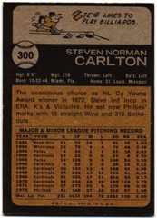 1973 Topps – #300 Steve Carlton NM