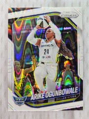 2025 WNBA Prizm-Arike Ogunbowale-Logo/White Seismic/Ice/Base Prizms-Lot of 4