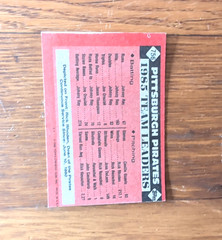Topps Baseball Cards Errors Miscuts 1981,83,84,86 lot of 7