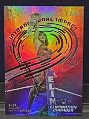 2025 Topps Universe WWE RHEA RIPLEY #IIM-5 International Impact Holo HOV025