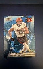 2025 Topps Grown Black Chase Brown Blue Refractor /150 Bengals ￼