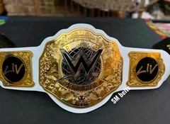 New liv morgan women&rsquo;s heavywight championship belt wrestling belt 2mm metal