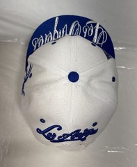 Los Angeles Dodgers Baseball SnapBack LA Logo W Palm Tree & Script Blue & White