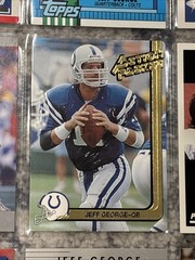 Jeff George 17 Card Lot Rookies and More