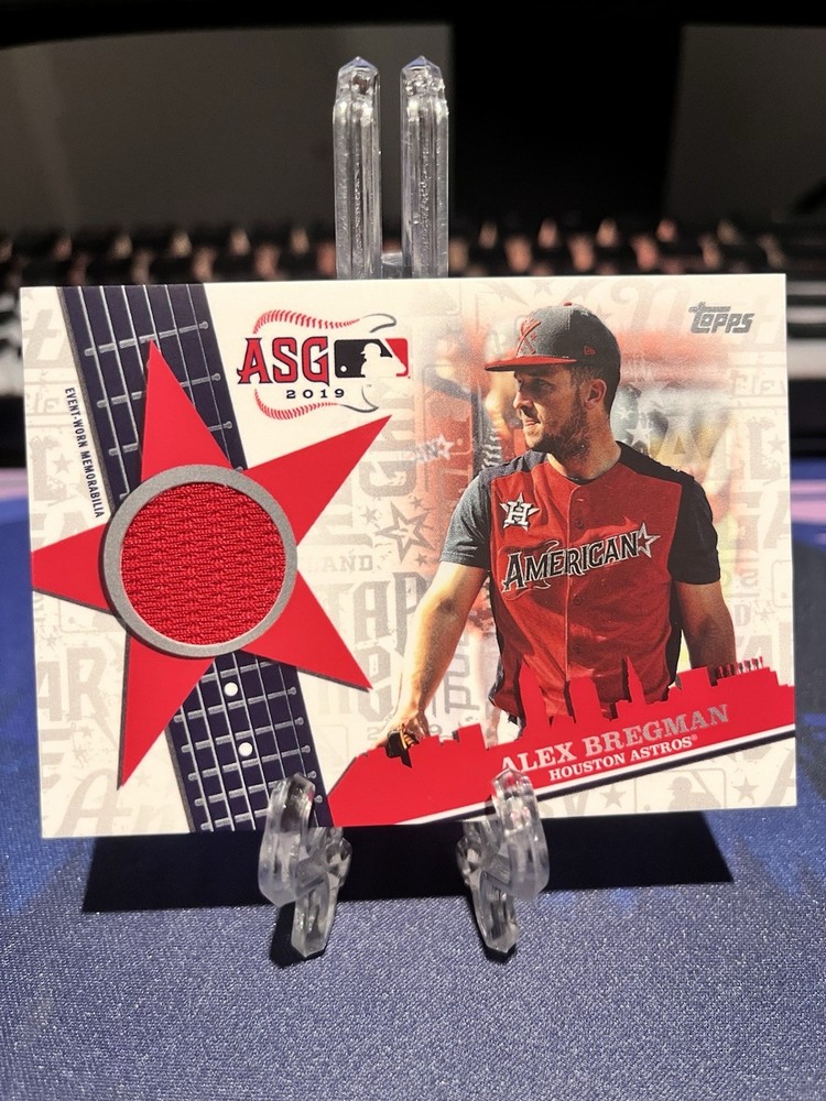 Topps 2019 Update All-Star Stitches Memorabilia Alex Bregman #ASSR-AB Astros