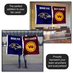 House Divided Flag – Baltimore vs Washington