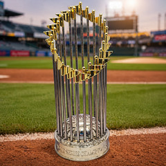 World Series Mlb Championship Trophy Gift Fans Home Decor