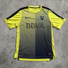 Nike Boca Juniors CABJ 2017 Pre-Match Training Jersey BBVA Size Medium