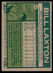 1977 Topps. Bill Laxton B Baseball Cards #394