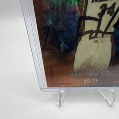 Cactus Jack 2026 Topps Chrome Ray Allen Auto #LFL-1 Miami Heat 05/25 La Flame