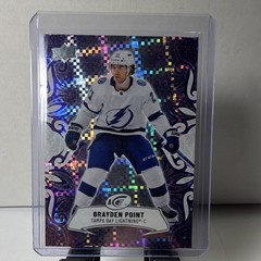 Upper Deck 2024-25 ICE Purple Parallel Brayden Point Tampa Bay Lightning #28