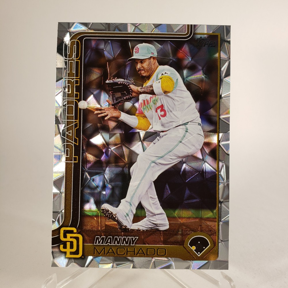 Manny Machado 2025 Topps Series 1 #215 Diamante Foil