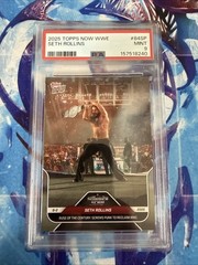 2025 Topps Now WWE – Image Variation Seth Rollins #84SP PSA 9