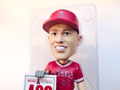 Mike Trout 400 Home Runs Bobblehead 2026 LA Angels SGA w/Box MLB Los Angeles