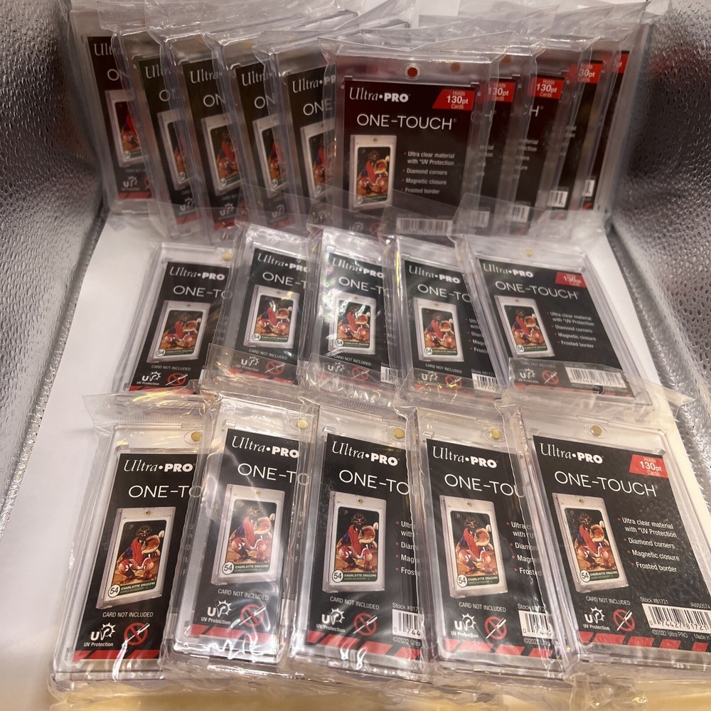 Ultra Pro One-Touch Thick Card 130pt Point Magnetic Card Holder – LOT of 20