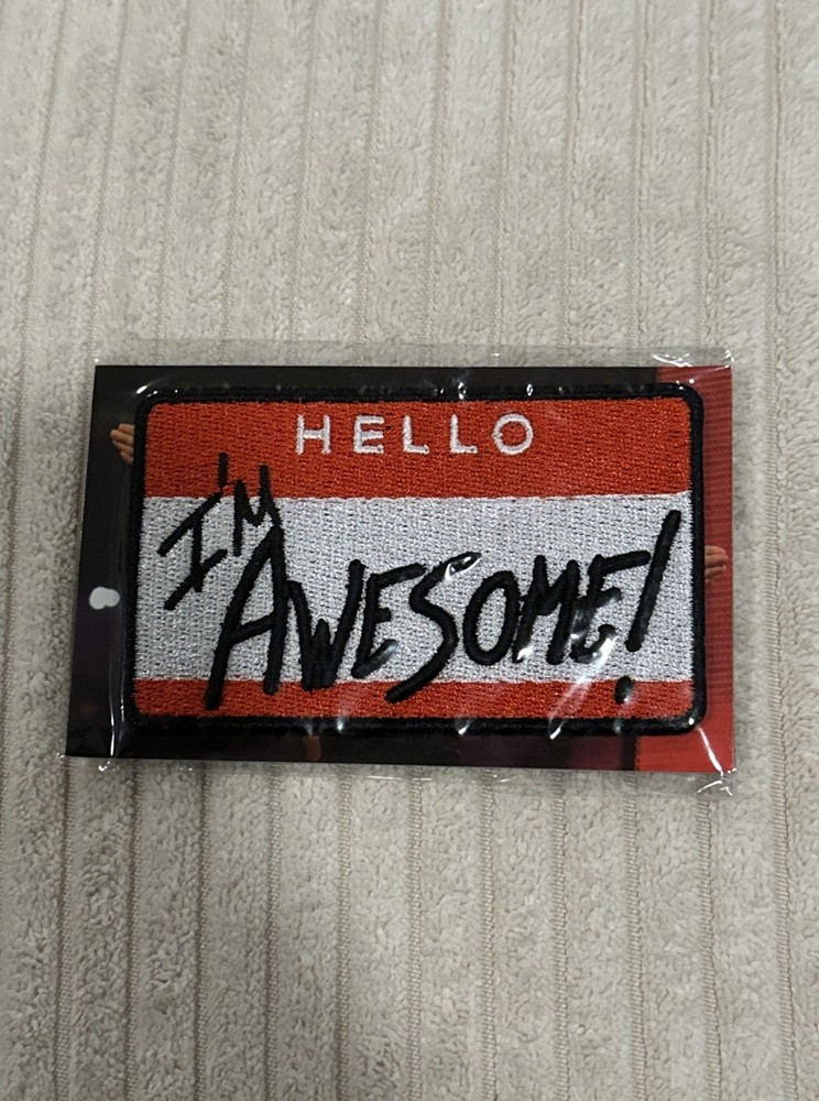 New 2018 The Miz Hello I’m Awesome Patch – Loot Crate W Slam Crate Exclusive –