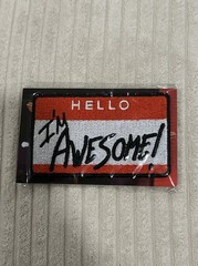 New 2018 The Miz Hello I’m Awesome Patch – Loot Crate W Slam Crate Exclusive –