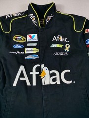 Roush Fenway Racing Jacket Mens XL Black NASCAR Auto Racing Carl Edwards Chase