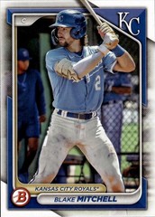 Blake Mitchell 2024 Topps Bowman Prospect Kansas City Royals MLB Card # BP-117