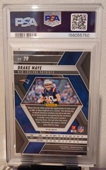 2025 Panini Mosaic Reactive Blue Drake Maye Prizm #28 – PSA 10 GEM MT – Patriots