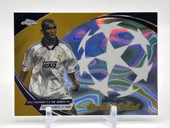 2023-24 Topps Chrome – Starball Debuts Samuel Eto&rsquo;o #SD-11 Gold Lava Refractor