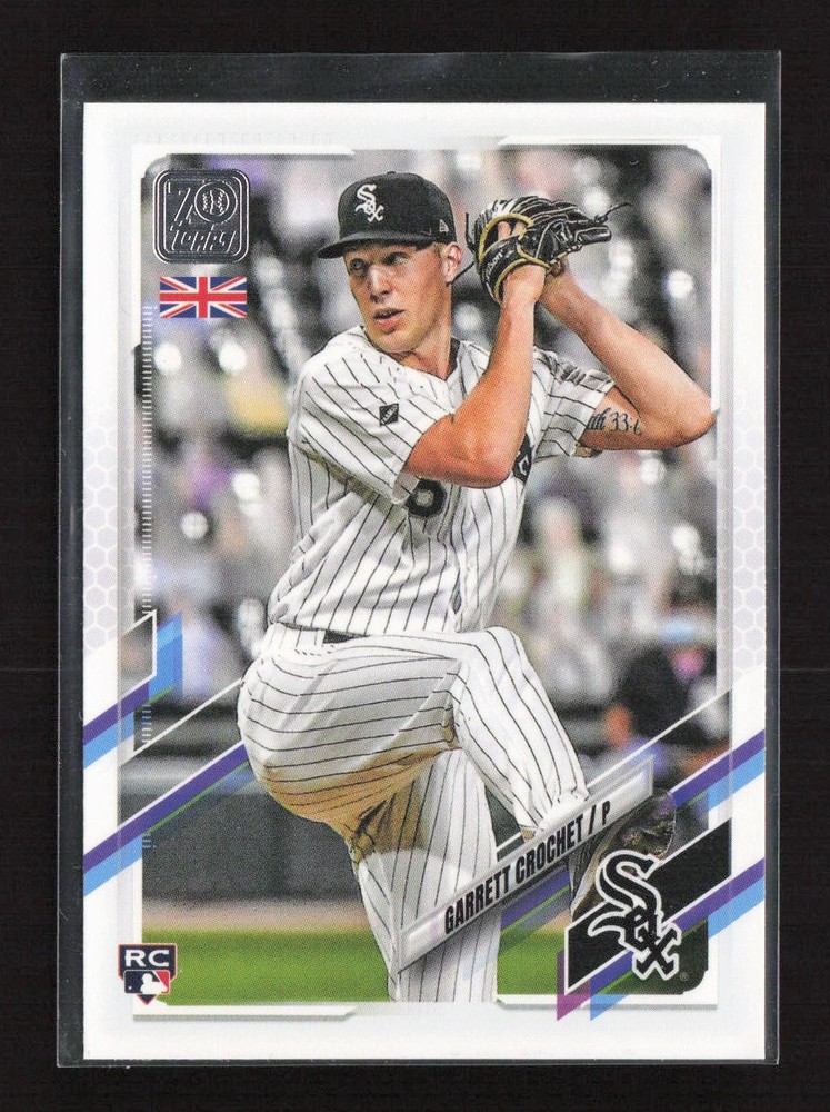2021 Topps UK Edition #174 Garrett Crochet Chicago White Sox Rookie
