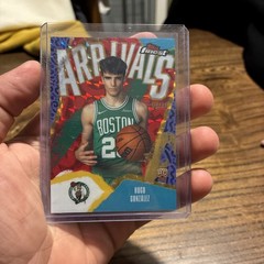 Hugo Gonzalez 2025-26 Topps Finest Arrivals Red Geometric Refractor /10