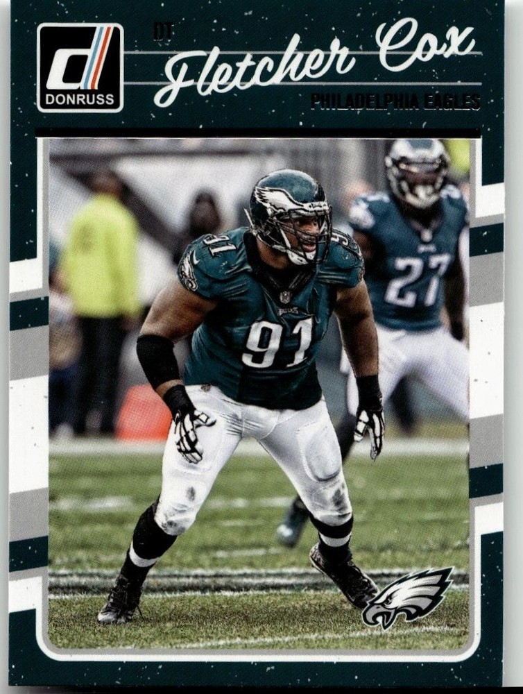 Fletcher Cox 2016 Donruss Football Philadelphia Eagles