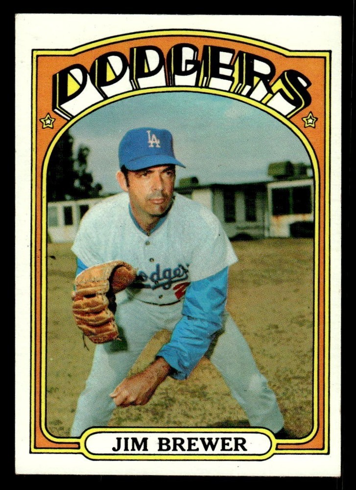 1972 Topps Baseball #151 Jim Brewer EX/MT *e1