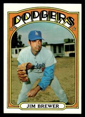 1972 Topps Baseball #151 Jim Brewer EX/MT *e1
