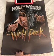 WCW nWo Hulk Hogan “Hollywoods Wolfpack” Poster 22 X 34 Rare MAKE AN OFFER
