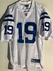 Reebok Premier NFL Jersey Baltimore Colts Johnny Unitas White sz 2X